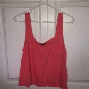 Orange tank top | Large | American Eagle